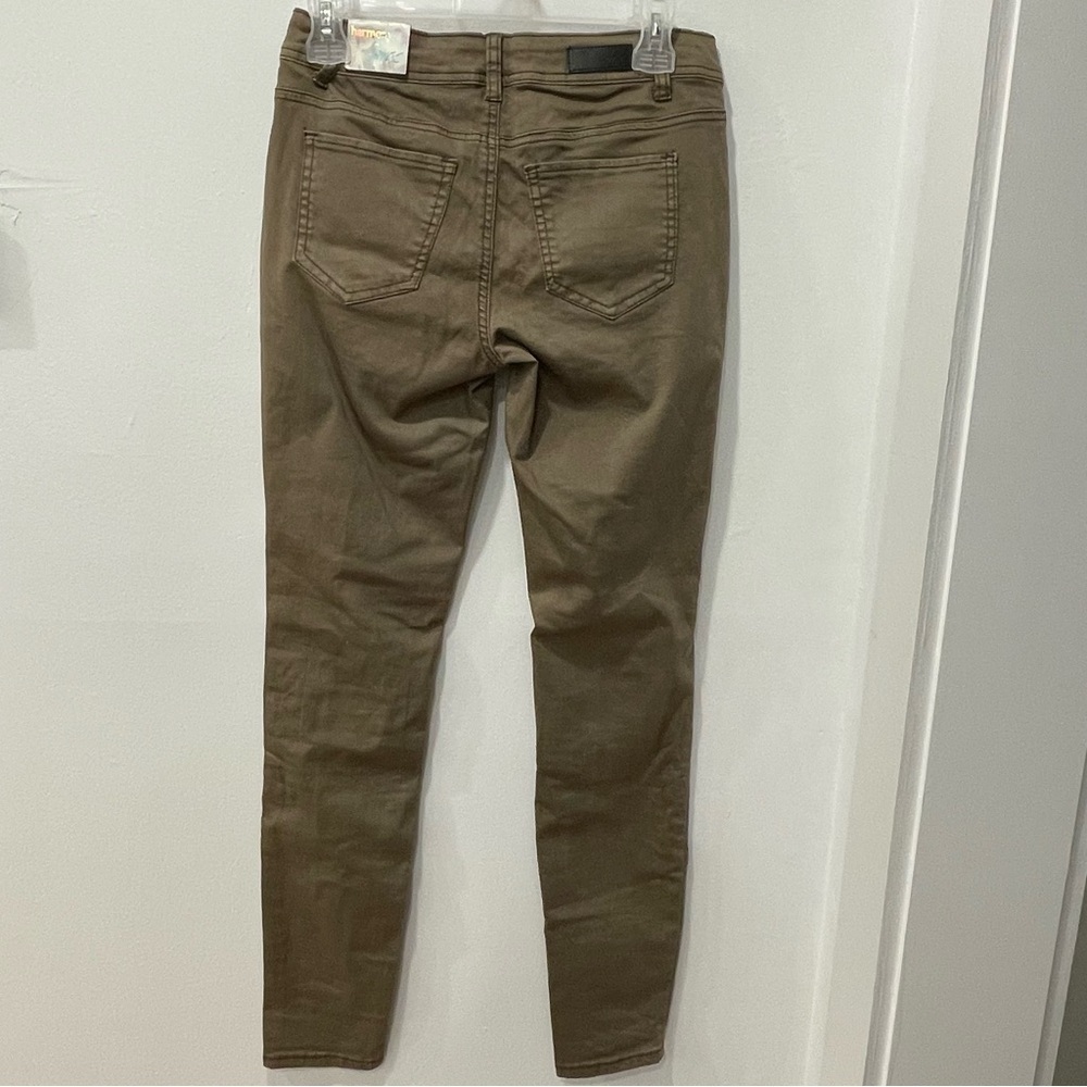 Harmony + Havoc Vintage Khaki Skinny Jeans Size 3 - Distressed with Patches - Picture 12 of 16